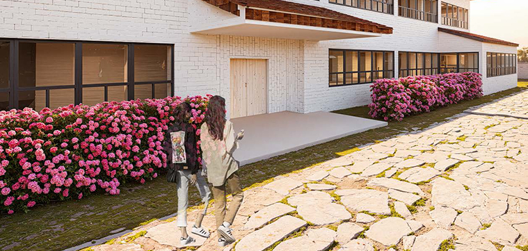 Nursing school rendering